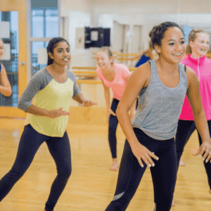 Students Inside a Dance Class