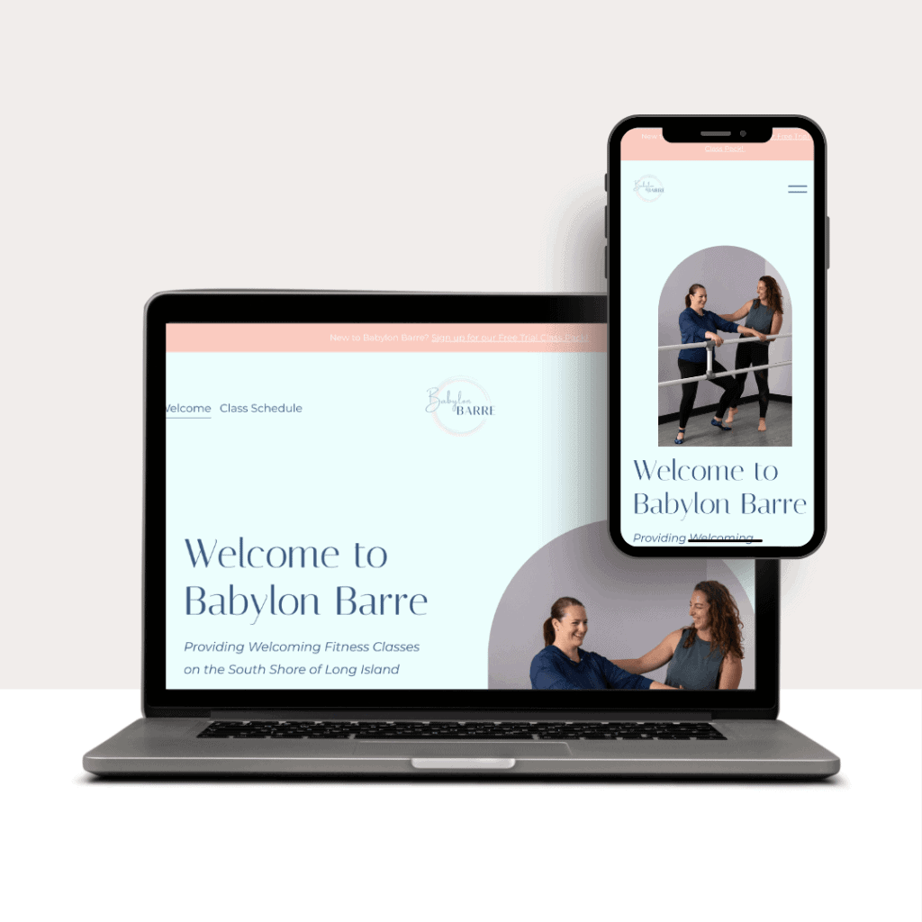 Website Design for Dance Studios | Recent Work Graphic